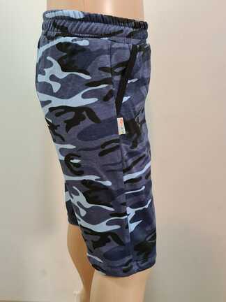 Bermude maskirne plave